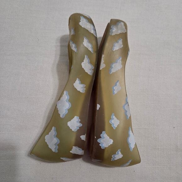 Mini Melissa Yellow Cloud Shoes kids 1 - Picture 4 of 4